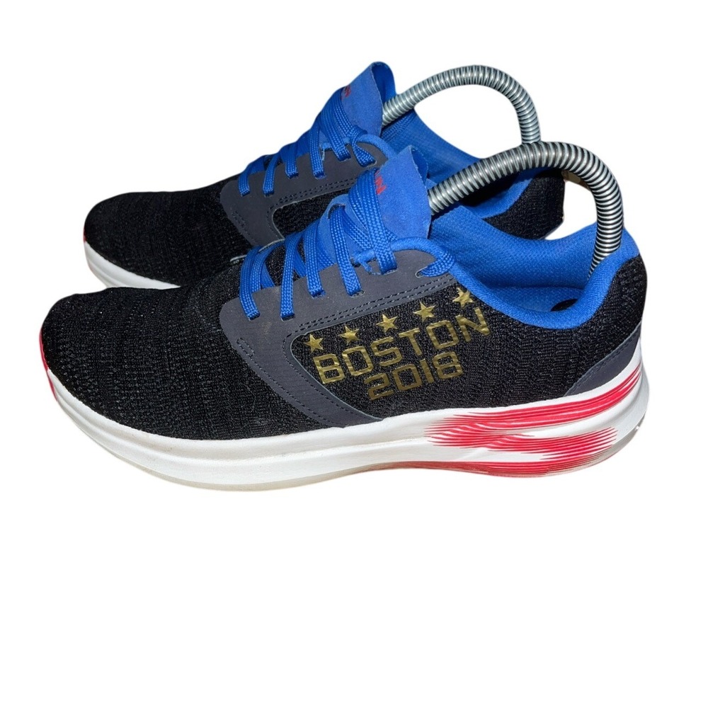 Skechers Performance GoRun Boston 2018 Running‎ Shoes Black Blue Red Womens 7.5